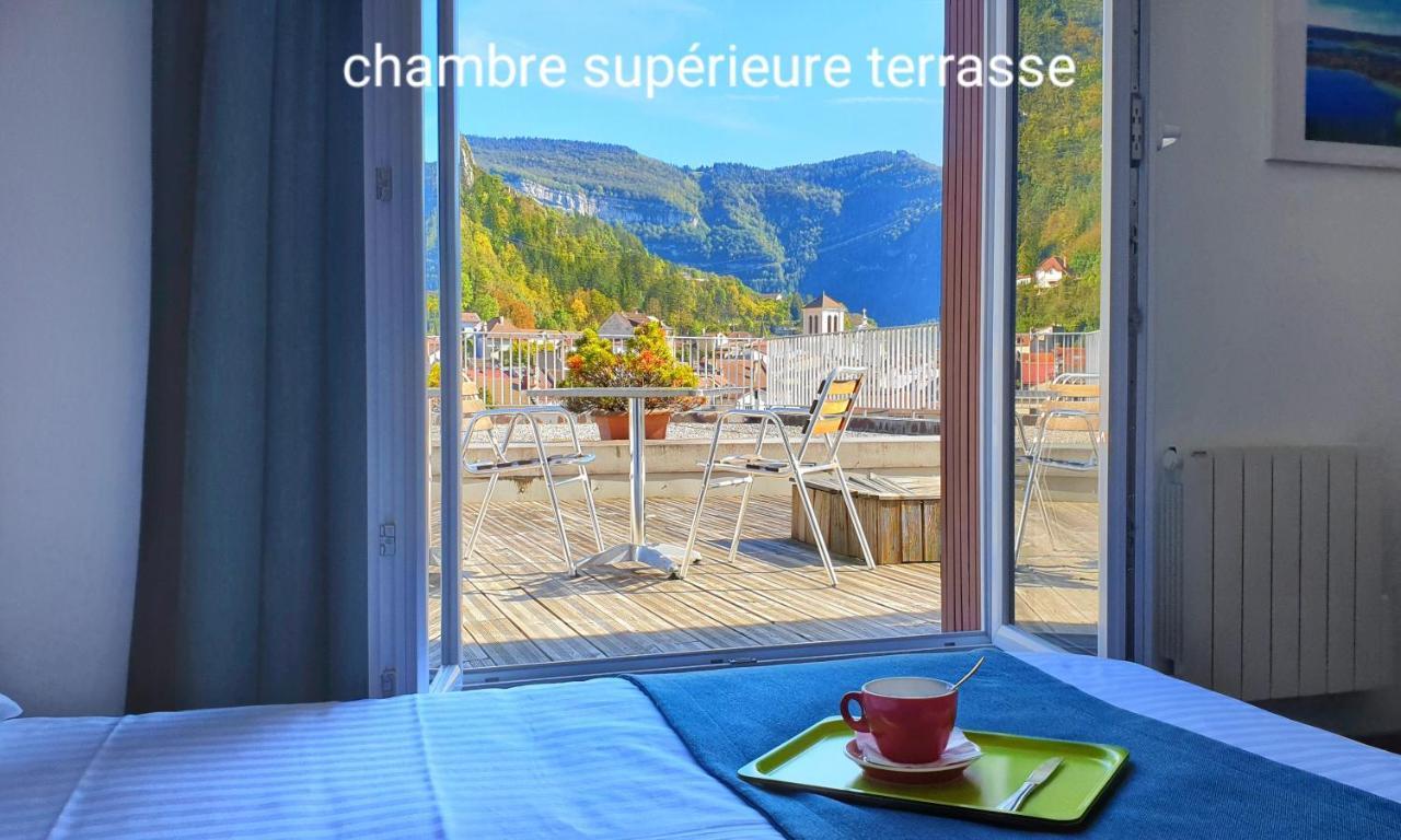 Jura Hotel Restaurant Le Panoramic Saint-Claude Exterior photo
